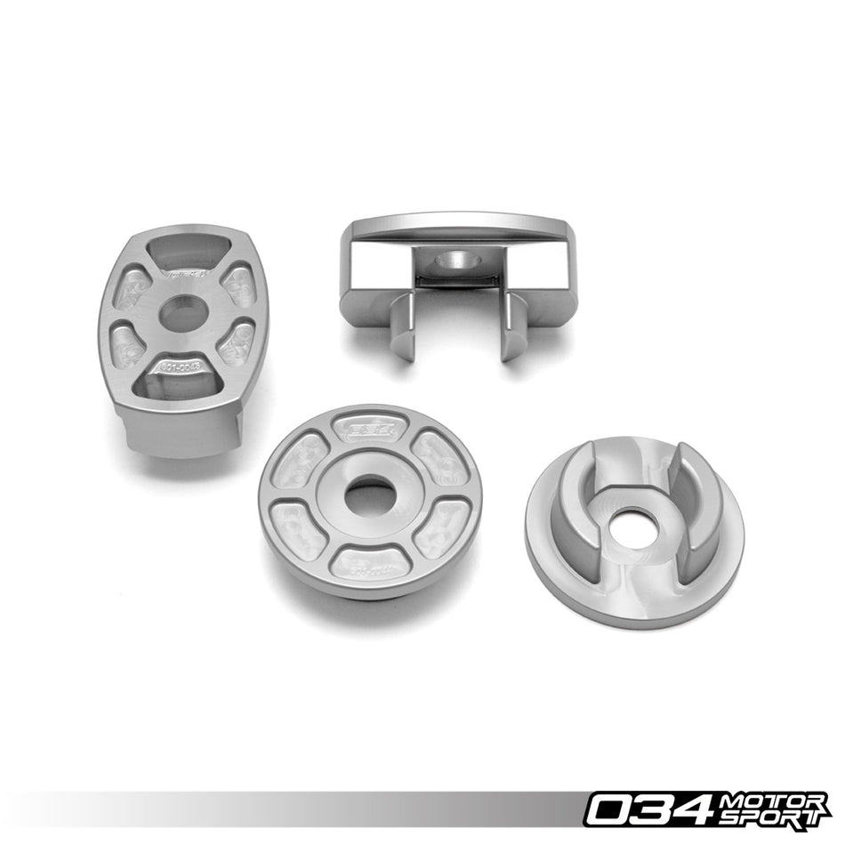 034 Motorsport billet aluminum rear subframe insert kit