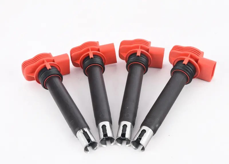 Bosch red-top ignition coils and NGK spark plugs (Kit)