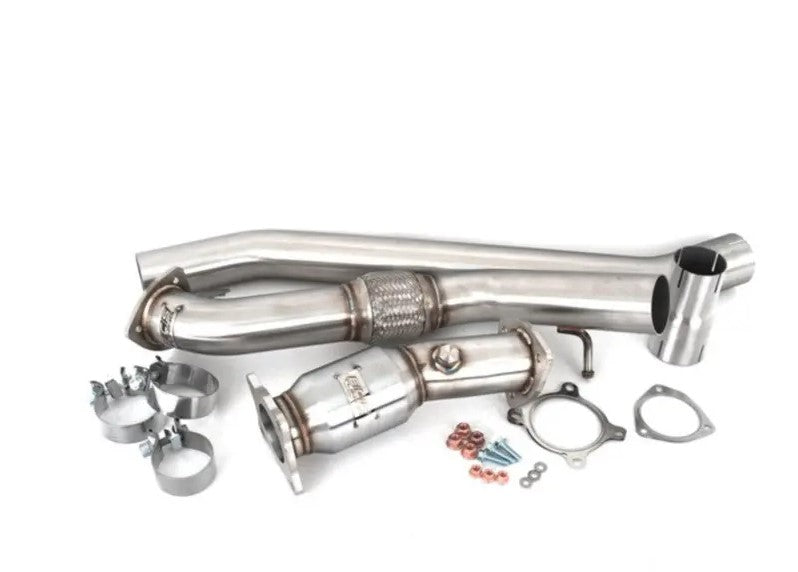 Audi B9 A4/A5 2.0T High Flow Catalytic Converter And 3.0" Downpipe Kit