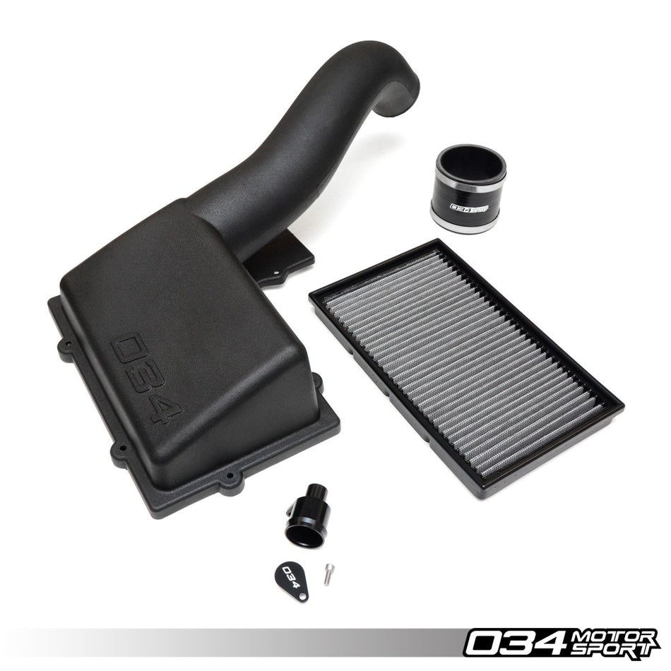 P34 PERFORMANCE COLD AIR INTAKE, 8V AUDI A3/S3/TT/TTS & MKVII VOLKSWAGEN GOLF/GTI/R, 1.8T/2.0T GEN 3 (MQB)